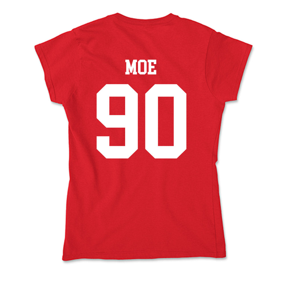 Utah - NCAA Football : Jireh Moe - Soft Style Women’s T-Shirt-1