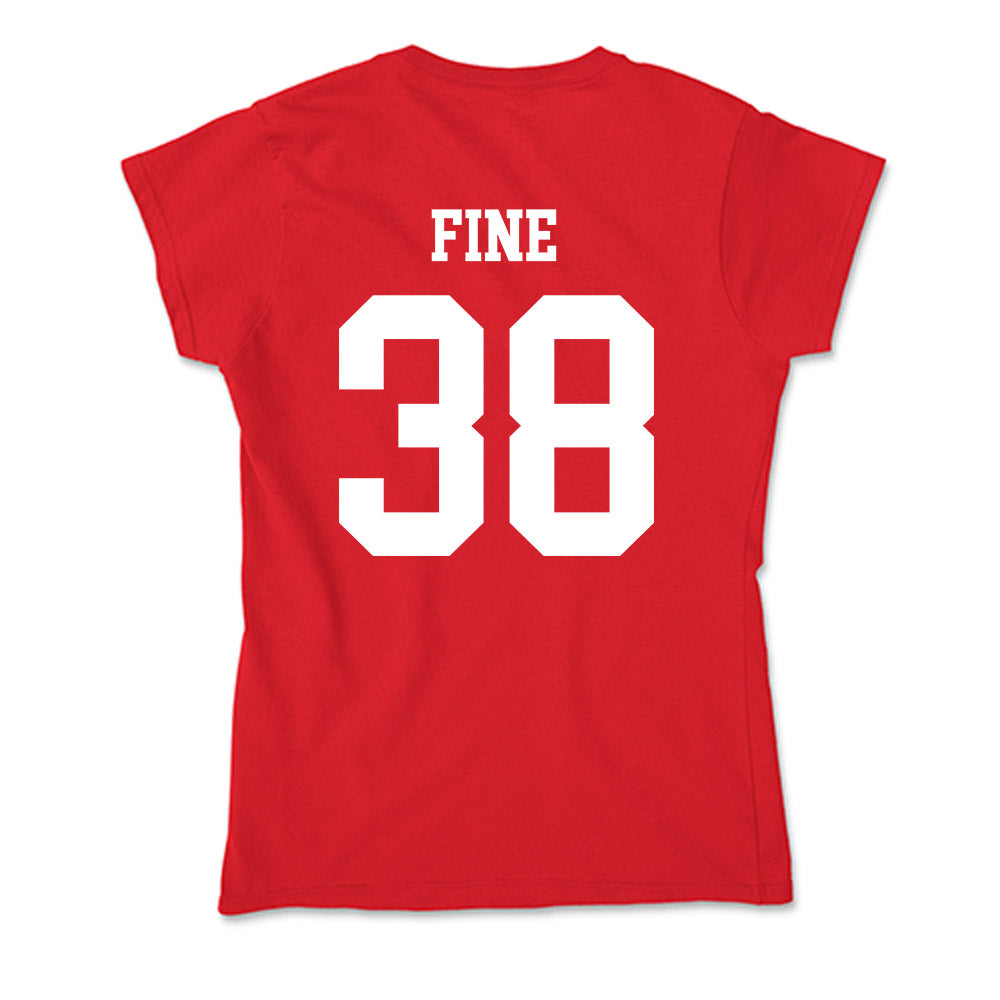 Utah - NCAA Baseball : Dillon Fine - Soft Style Women’s T-Shirt-1