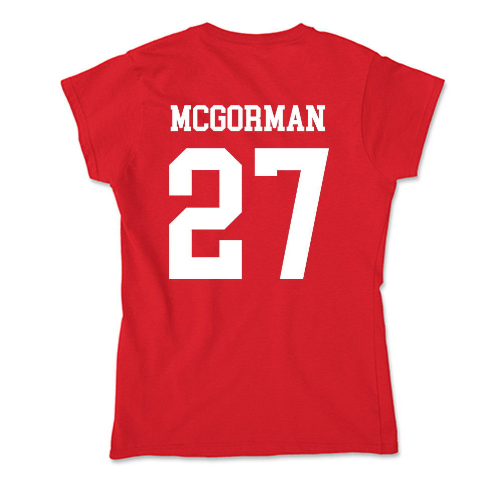 Utah - NCAA Baseball : Anson Mcgorman - Soft Style Women’s T-Shirt-1