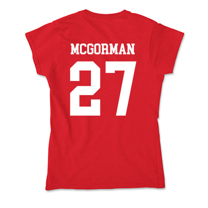 Utah - NCAA Baseball : Anson Mcgorman - Soft Style Women’s T-Shirt-1
