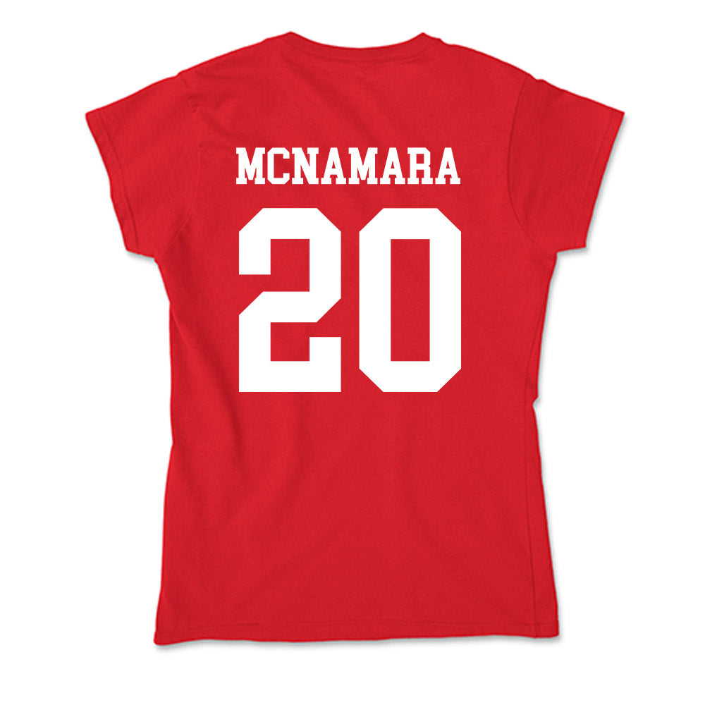 Utah - NCAA Men's Lacrosse : Luke McNamara - Soft Style Women’s T-Shirt-1