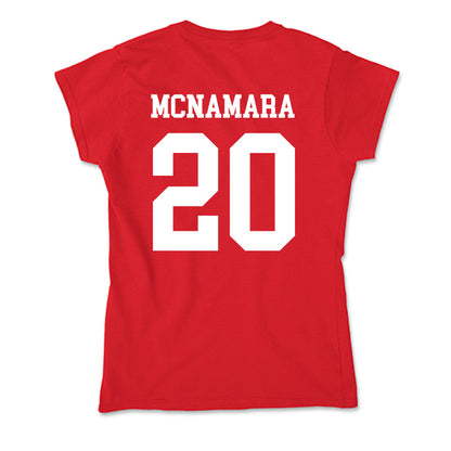 Utah - NCAA Men's Lacrosse : Luke McNamara - Soft Style Women’s T-Shirt-1