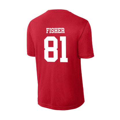Utah - NCAA Football : Bear Fisher - Activewear T-Shirt-1