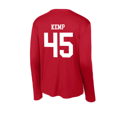 Utah - NCAA Men's Lacrosse : Ryker Kemp - Activewear Long Sleeve T-Shirt-1
