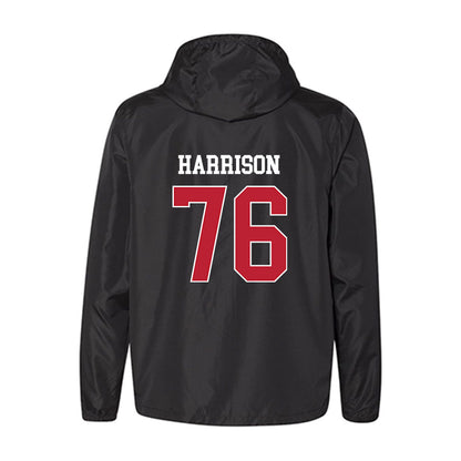 Georgia - NCAA Football : Marcus Harrison - Classic Shersey Windbreaker-1