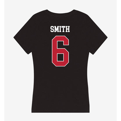 Georgia - NCAA Softball : Brooke Smith - Women's V-Neck T-Shirt-1