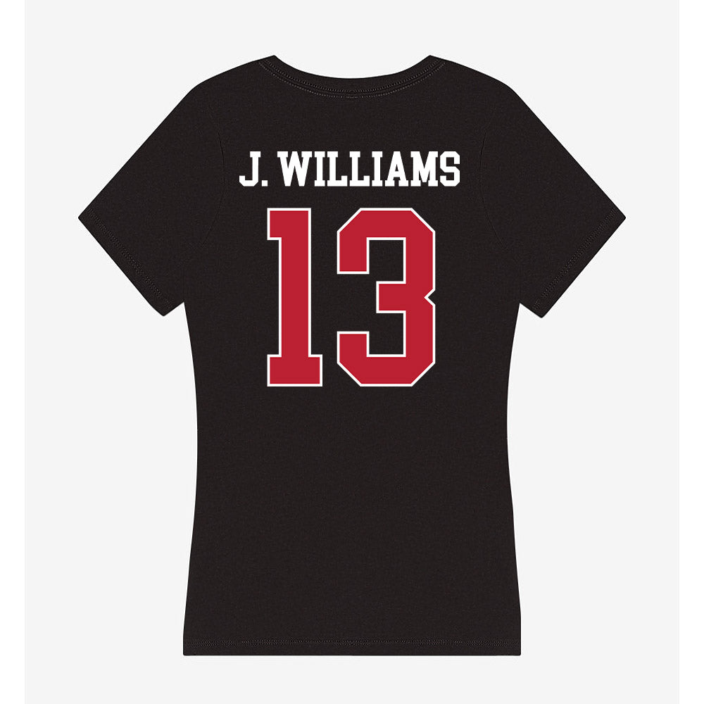 Georgia - NCAA Football : Tyler J. Williams - Classic Shersey Women's V-Neck T-Shirt-1