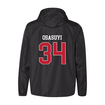 Georgia - NCAA Men's Basketball : Andrew Osasuyi - Windbreaker-1