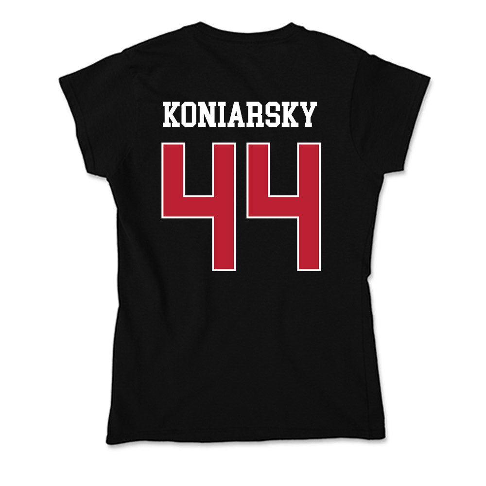 Georgia - NCAA Baseball : Cole Koniarsky - Soft Style Women’s T-Shirt-1
