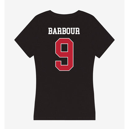Georgia - NCAA Football : Ethan Barbour - Women's V-Neck T-Shirt-1