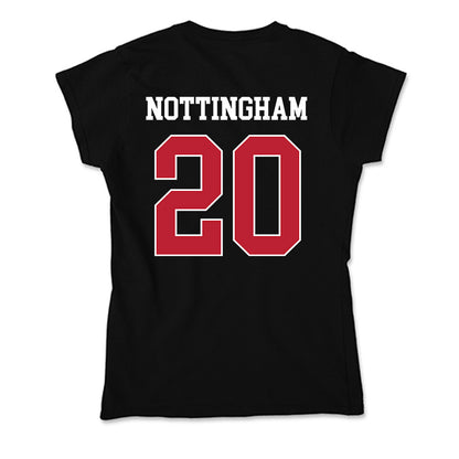 Georgia - NCAA Baseball : Joe Nottingham - Soft Style Women’s T-Shirt-1