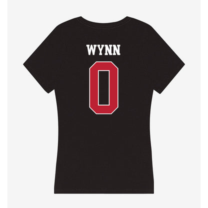 Georgia - NCAA Baseball : Ryan Wynn - Women's V-Neck T-Shirt-1