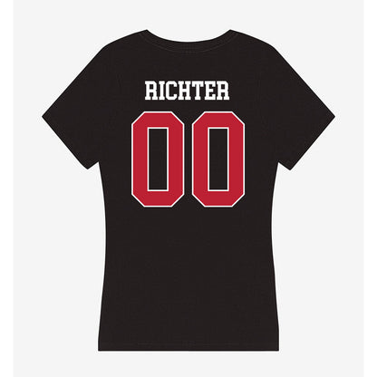Georgia - NCAA Women's Volleyball : Alex richter - Women's V-Neck T-Shirt-1