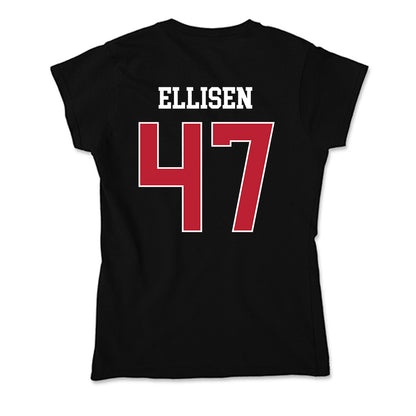Georgia - NCAA Baseball : Thomas Ellisen - Soft Style Women’s T-Shirt-1