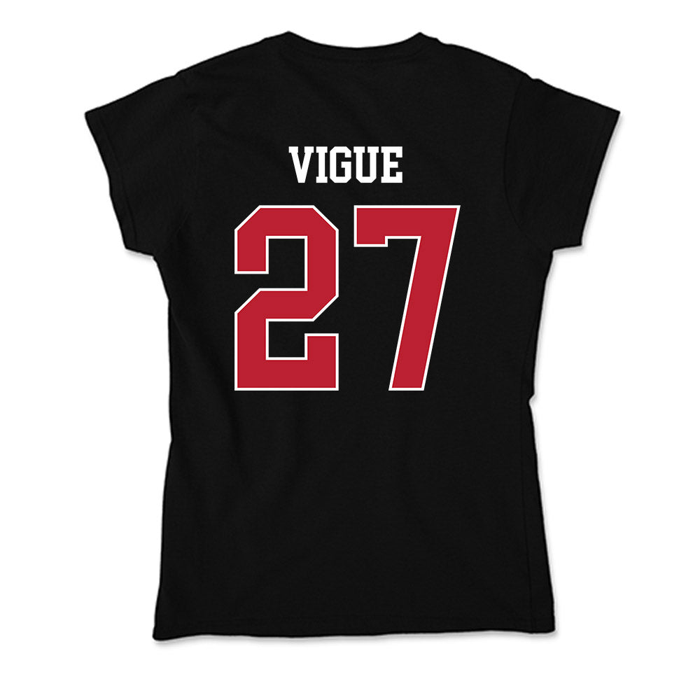 Georgia - NCAA Baseball : Dylan Vigue - Soft Style Women’s T-Shirt-1