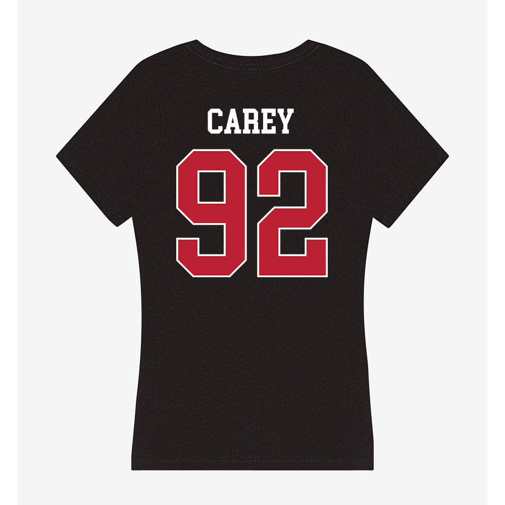Georgia - NCAA Football : Preston Carey - Classic Shersey Women's V-Neck T-Shirt-1