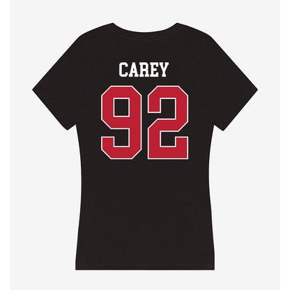 Georgia - NCAA Football : Preston Carey - Classic Shersey Women's V-Neck T-Shirt-1
