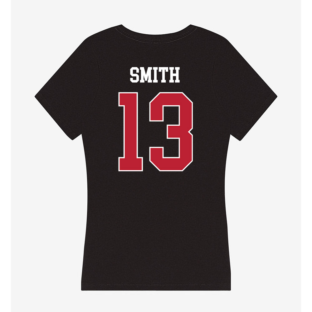 Georgia - NCAA Softball : Katelin Smith - Women's V-Neck T-Shirt-1