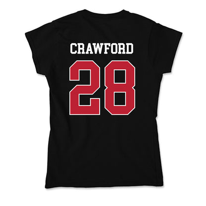 Georgia - NCAA Women's Soccer : London Crawford - Soft Style Women’s T-Shirt-1