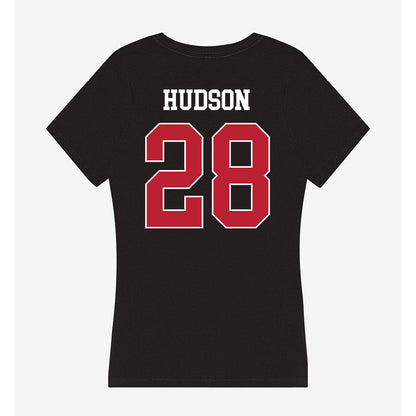 Georgia - NCAA Baseball : Brennan Hudson - Women's V-Neck T-Shirt-1