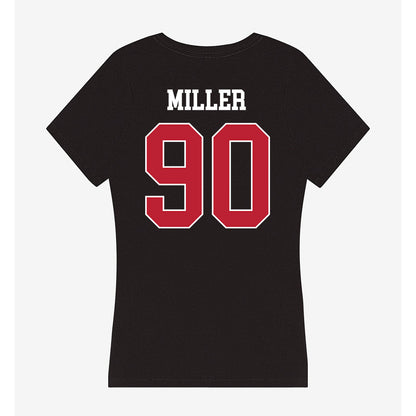 Georgia - NCAA Football : Drew Miller - Classic Shersey Women's V-Neck T-Shirt-1