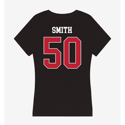 Georgia - NCAA Football : Cortez Smith - Classic Shersey Women's V-Neck T-Shirt-1