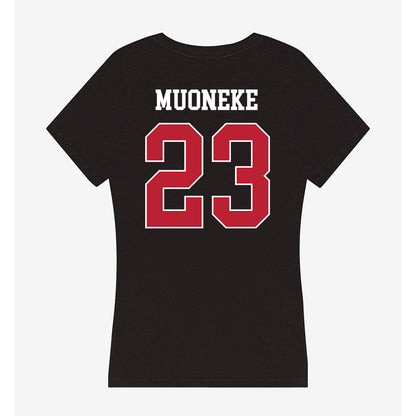 Georgia - NCAA Women's Volleyball : Arianna Muoneke - Women's V-Neck T-Shirt-1