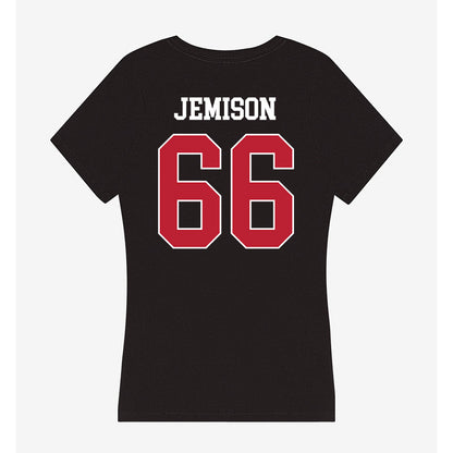 Georgia - NCAA Football : Tyreek Jemison - Women's V-Neck T-Shirt-1