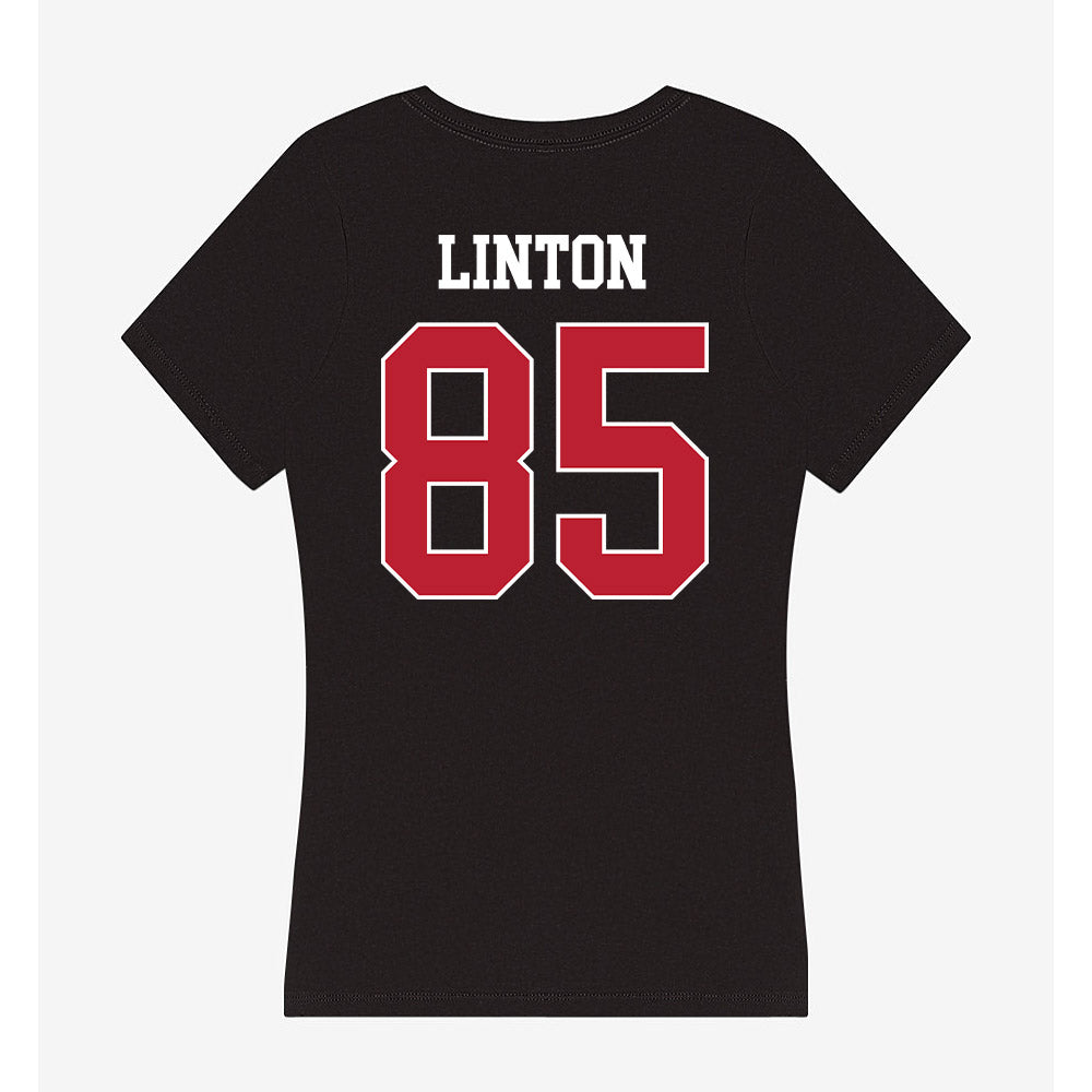 Georgia - NCAA Football : Chase Linton - Classic Shersey Women's V-Neck T-Shirt-1
