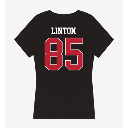 Georgia - NCAA Football : Chase Linton - Classic Shersey Women's V-Neck T-Shirt-1