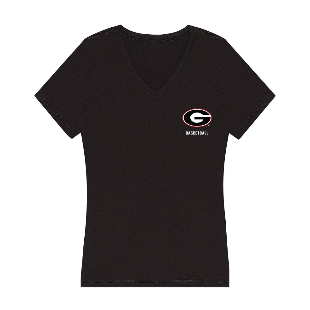 Georgia - NCAA Women's Basketball : Harmonie Ware - Classic Shersey Women's V-Neck T-Shirt-0