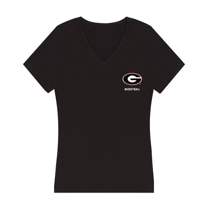 Georgia - NCAA Women's Basketball : Harmonie Ware - Classic Shersey Women's V-Neck T-Shirt-0