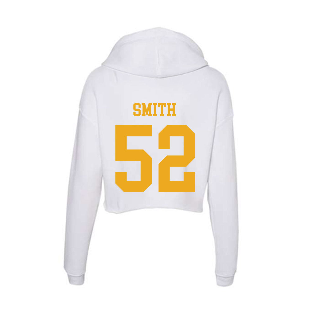 West Virginia - NCAA Baseball : Weston Smith - Women's Crop Fleece Hoodie-1