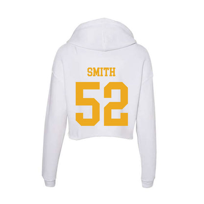 West Virginia - NCAA Baseball : Weston Smith - Women's Crop Fleece Hoodie-1