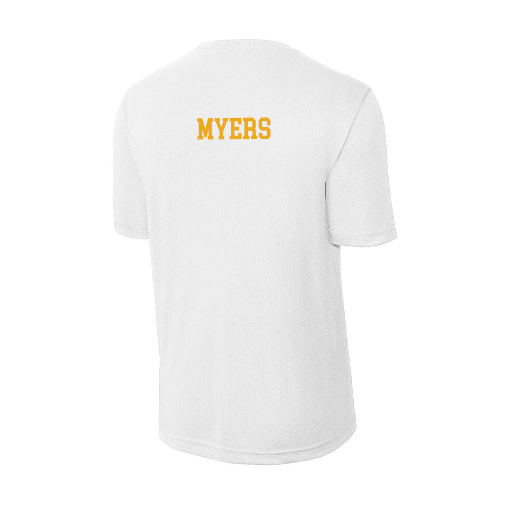 West Virginia - NCAA Wrestling : Marla Myers - Activewear T-Shirt-1