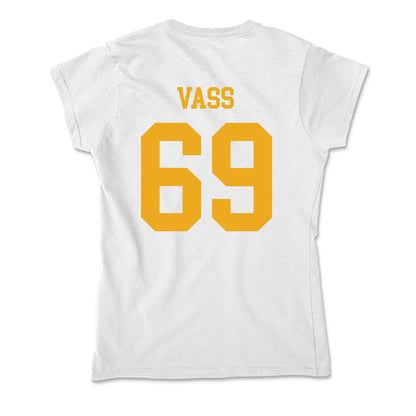 West Virginia - NCAA Football : Devin Vass - Soft Style Women’s T-Shirt-1