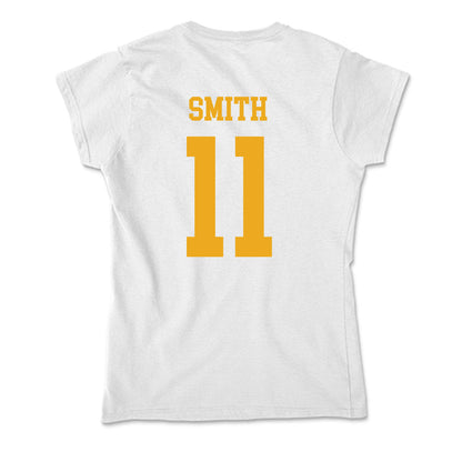 West Virginia - NCAA Baseball : Sean Smith - Soft Style Women’s T-Shirt-1