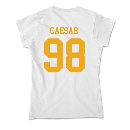 West Virginia - NCAA Football : Brandon Caesar - Soft Style Women’s T-Shirt-1