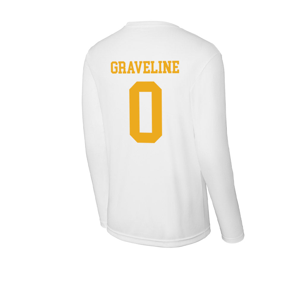 West Virginia - NCAA Baseball : Matthew Graveline - Activewear Long Sleeve T-Shirt-1