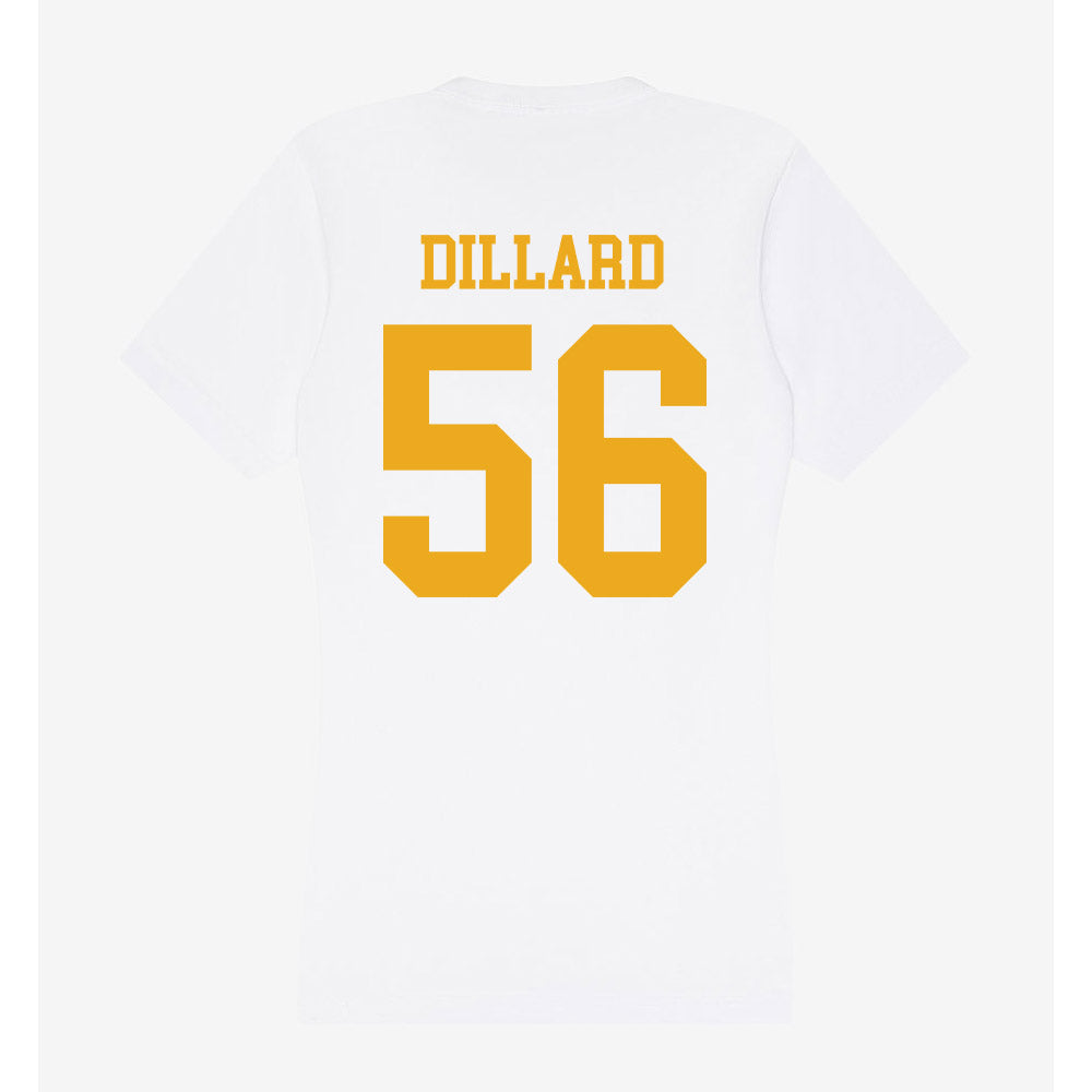 West Virginia - NCAA Football : Lamarcus Dillard - Women's V-Neck T-Shirt-1
