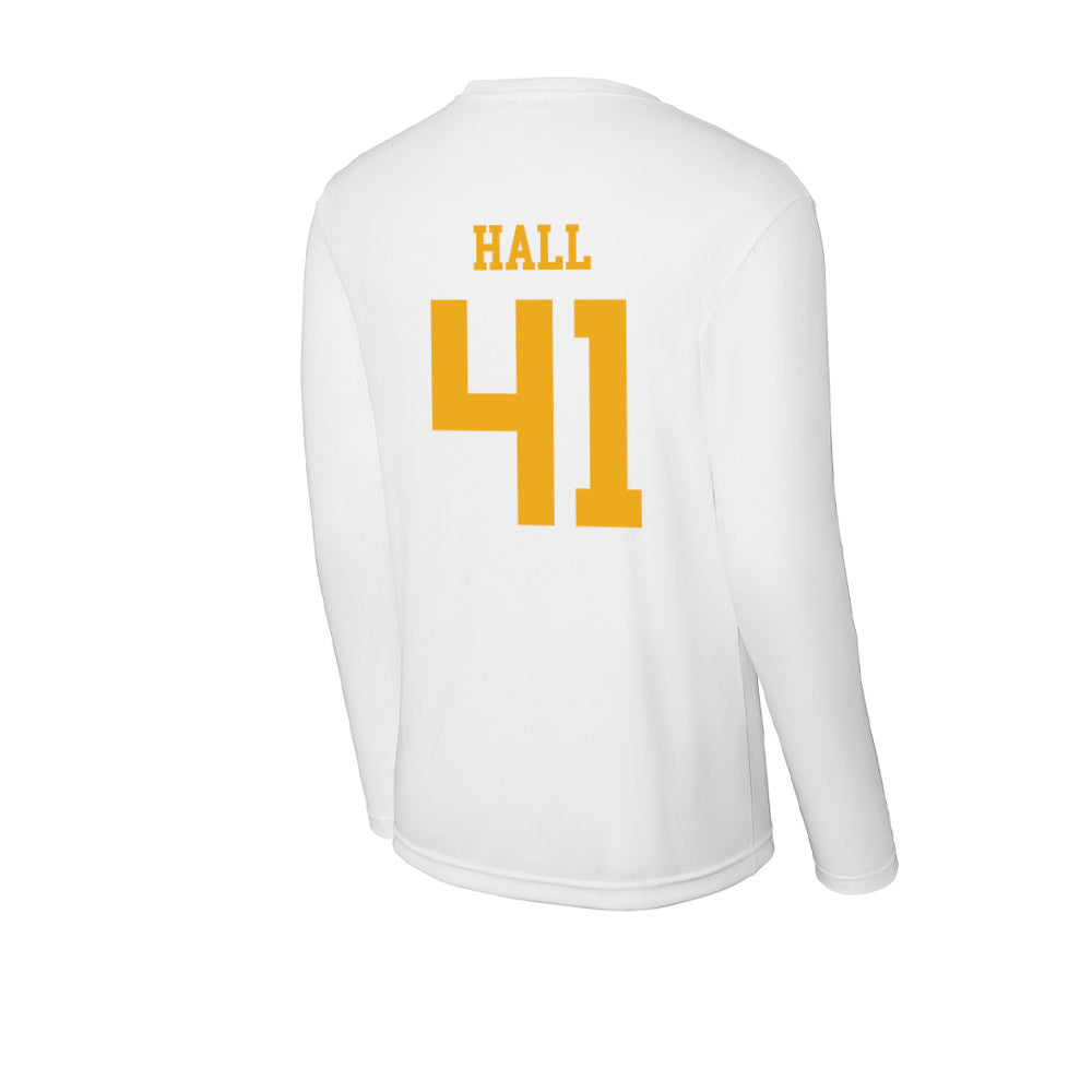 West Virginia - NCAA Baseball : Tyrus Hall - Activewear Long Sleeve T-Shirt-1