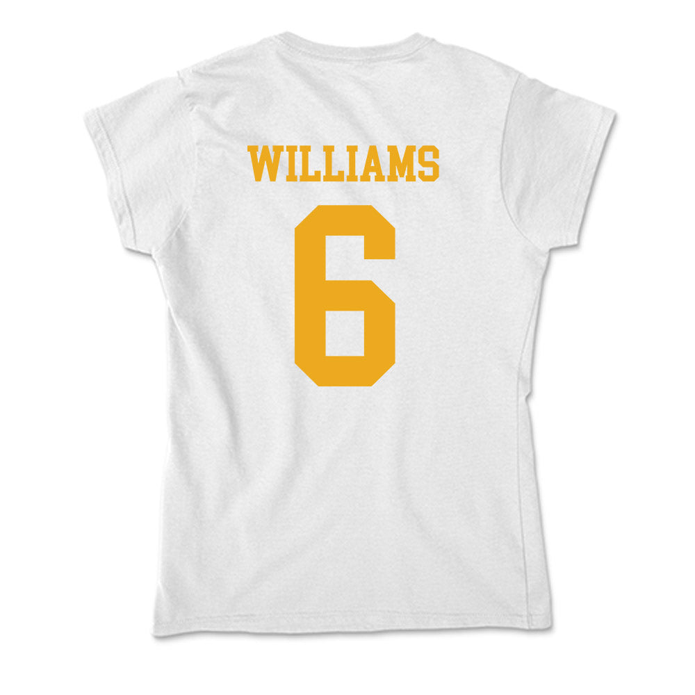 West Virginia - NCAA Football : DaMare Williams - Soft Style Women’s T-Shirt-1