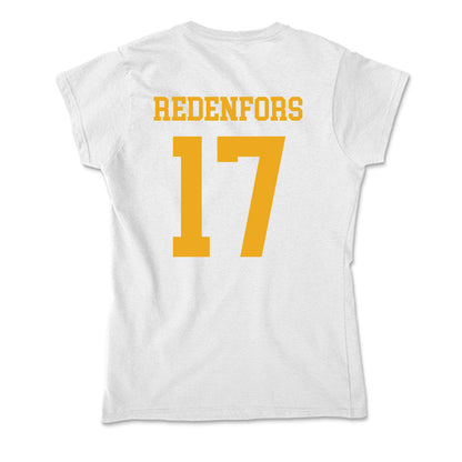 West Virginia - NCAA Men's Soccer : Jacob Redenfors - Soft Style Women’s T-Shirt-1