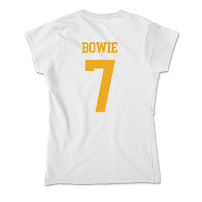 West Virginia - NCAA Football : Jarod Bowie - Soft Style Women’s T-Shirt-1