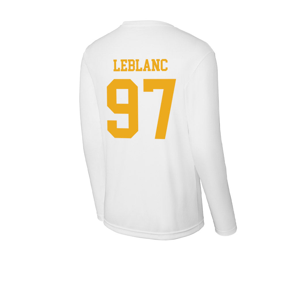 West Virginia - NCAA Football : Will LeBlanc - Activewear Long Sleeve T-Shirt-1