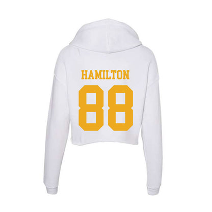 West Virginia - NCAA Football : Sam Hamilton - Women's Crop Fleece Hoodie-1