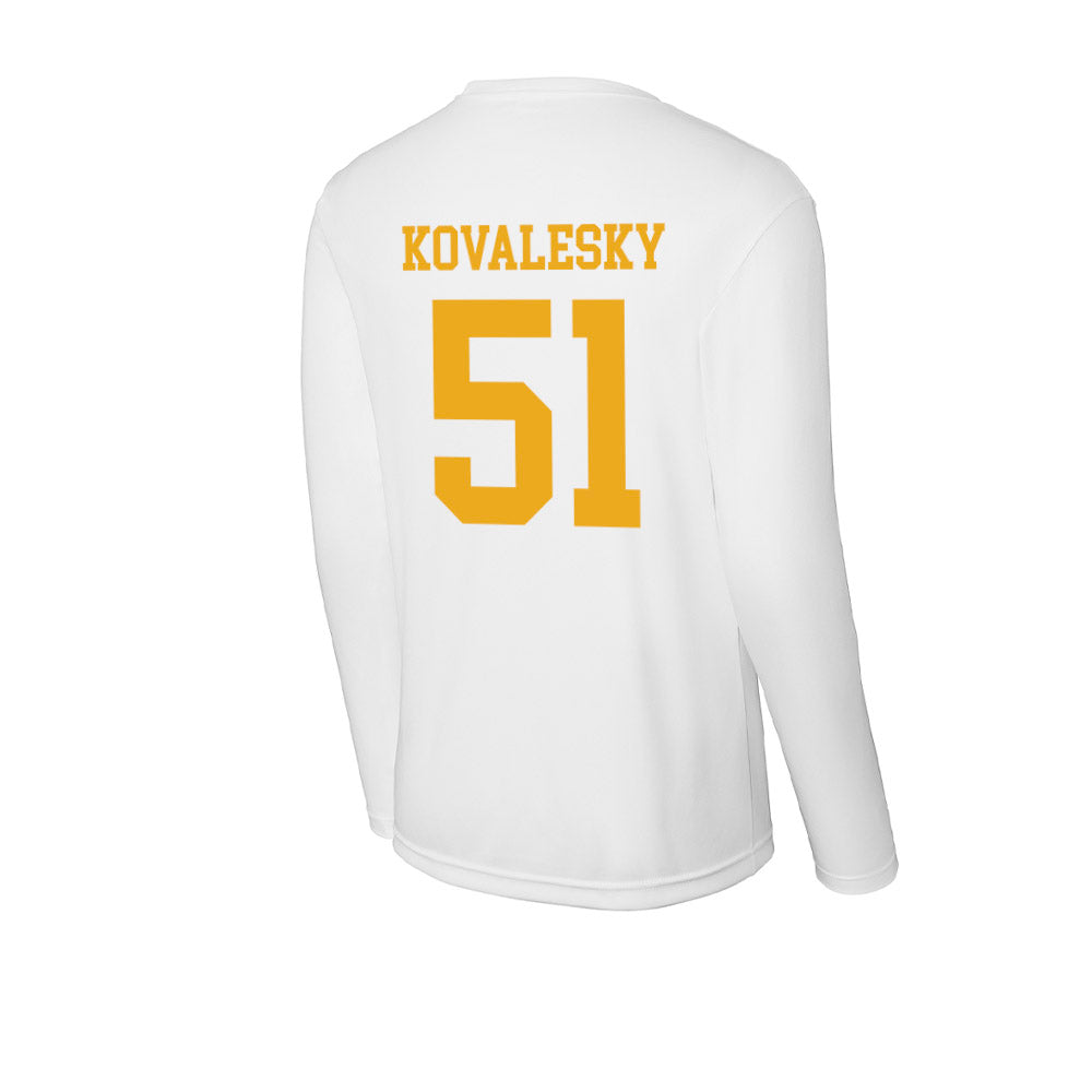 West Virginia - NCAA Football : Raymond Kovalesky - Activewear Long Sleeve T-Shirt-1