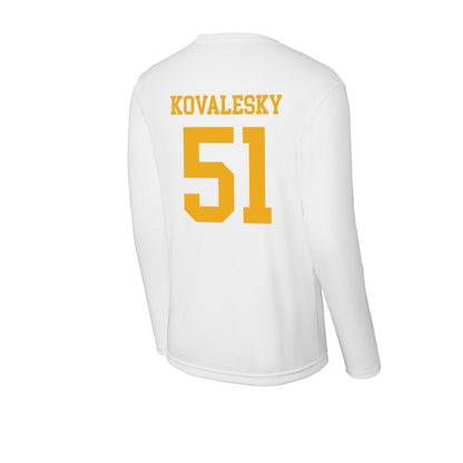 West Virginia - NCAA Football : Raymond Kovalesky - Activewear Long Sleeve T-Shirt-1