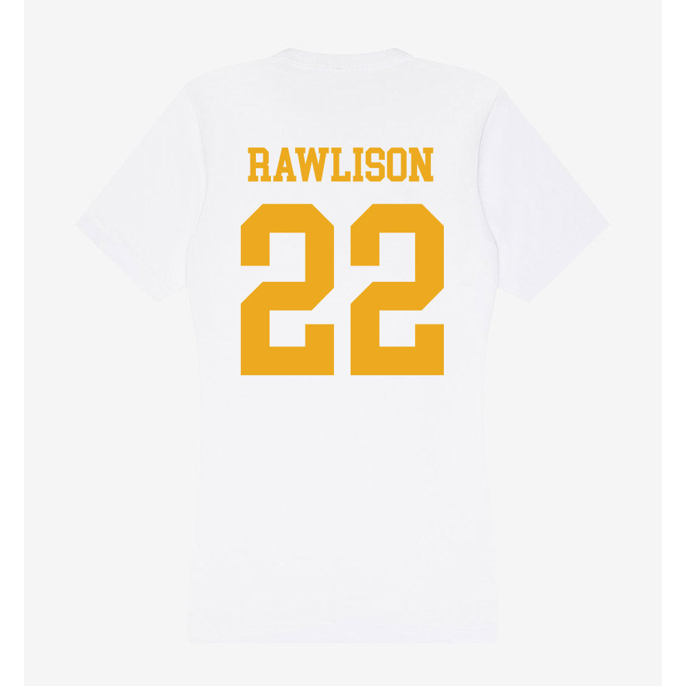 West Virginia - NCAA Football : Jaire Rawlison - Women's V-Neck T-Shirt-1