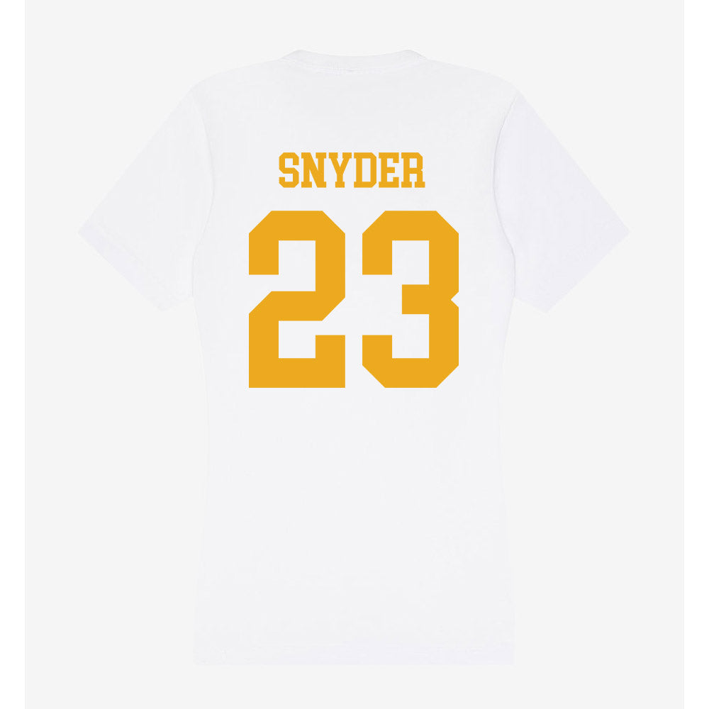 West Virginia - NCAA Football : Emory Snyder - Women's V-Neck T-Shirt-1
